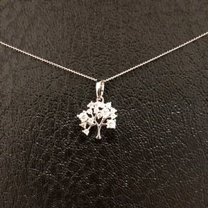 Sterling Silver Tree Necklace